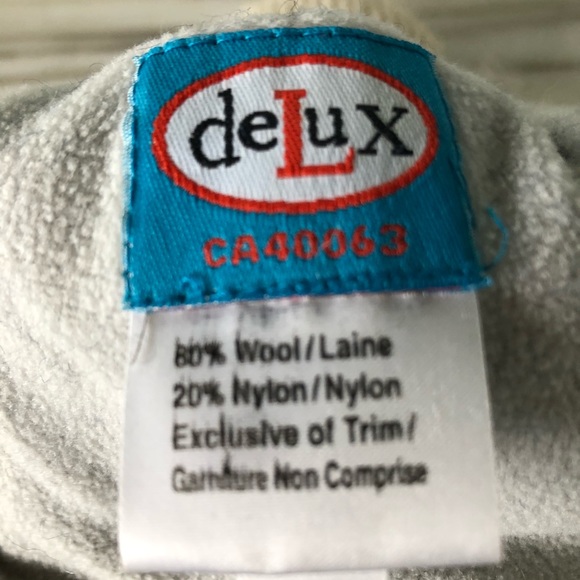 Delux wool sock monkey hat - Picture 2 of 3